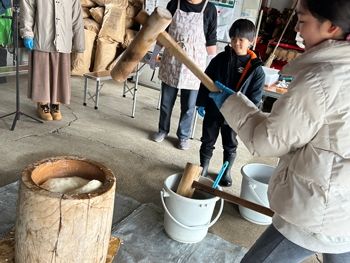 恵比寿さん餅つき