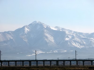 写真：米山の風景