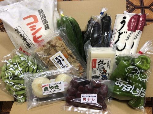新潟季節野菜宅配便 ふる里味便り7月コース
